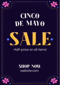 Cinco Party Sale Flyer