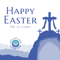 Easter Sunday Instagram Post Design