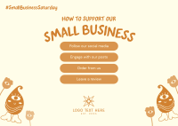 Online Business Support Postcard
