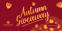 Autumn Season Giveaway Twitter Post