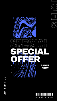 Special Offer Marble  Instagram Story