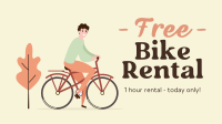 Free Bike Rental Animation