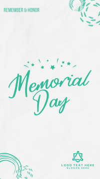 Memorial Day Doodle Video