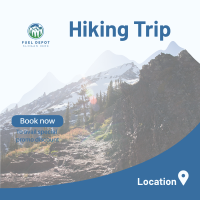 Hiking Trip Instagram Post Image Preview