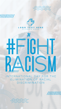 Fight Racism Now Instagram Story