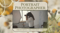 Modern Portrait Photographer Animation