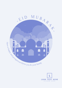 Happy Eid Mubarak Poster