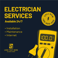 Electrical Services Expert Instagram Post