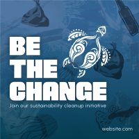 Sustainability Clean Up Drive Instagram Post Image Preview