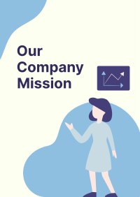 Company Mission Presentation Flyer