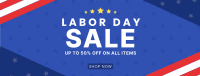 Labor Day Flash Sale Facebook Cover Image Preview