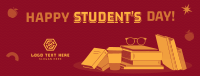 Bright Students Day Facebook Cover Image Preview