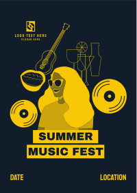 Summer Music Festival Flyer