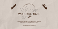 World Refugee Support Twitter Post