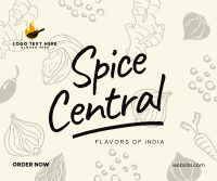 Indian Spice Facebook Post