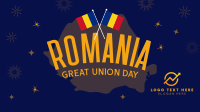 Romania Great Union Day Facebook Event Cover