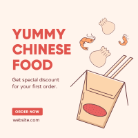 Asian Food Delivery Instagram Post