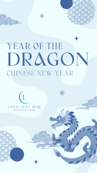 Year Of The Dragon Instagram Reel Design