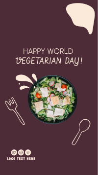 Celebrate World Vegetarian Day Instagram Story