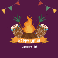 Happy Lohri Instagram Post