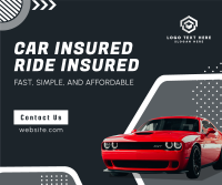 Insured Ride Facebook Post