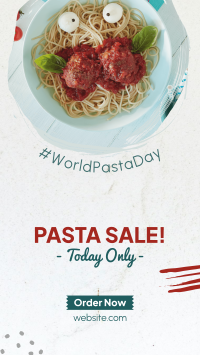 Spaghetti Sale Instagram Story