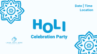 Holi Fest Get Together Facebook Event Cover