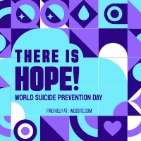 Hope Suicide Prevention Instagram Post Design