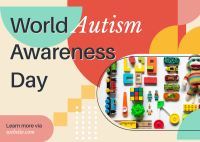 Learn Autism Advocacy Postcard
