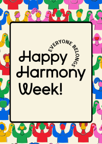 Harmony People Week Poster