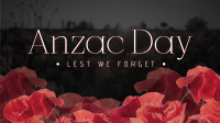 Anzac Poppies YouTube Video