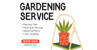 Gardening Service Offer Facebook Ad