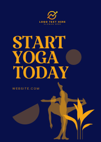 Start Yoga Now Poster