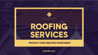 Roofing Service Investment Video