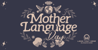 Rustic International Mother Language Day Facebook Ad