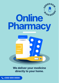 Online Pharmacy Flyer Design