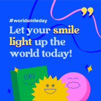 World Smile Day Linkedin Post example 3