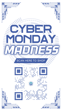 Cyber Monday Madness Instagram Reel Image Preview