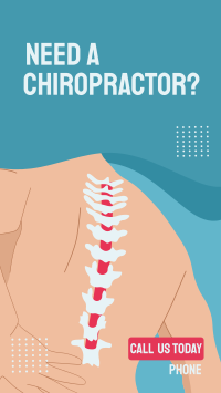 Book Chiropractor Services Instagram Story