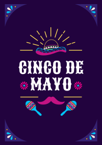 Festive Cinco De Mayo Poster