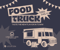 Playful Food Truck Festival Facebook Post