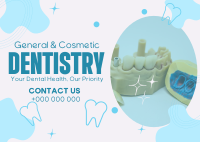 General & Cosmetic Dentistry Postcard