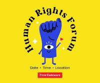 Rights Forum Facebook Post