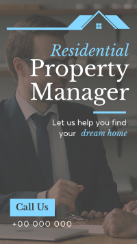 Property Manager at your Service Instagram Story