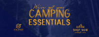 Camping Gear Essentials Facebook Cover Image Preview