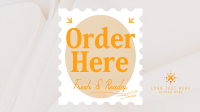 Simple Order Here Facebook Event Cover