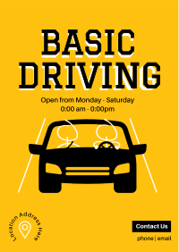 Basic Driving Flyer