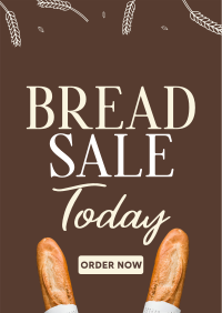 Bread Lover Sale Poster