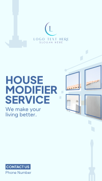 House Modifier Service Facebook Story