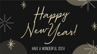 Wonderful New Year Welcome YouTube Video